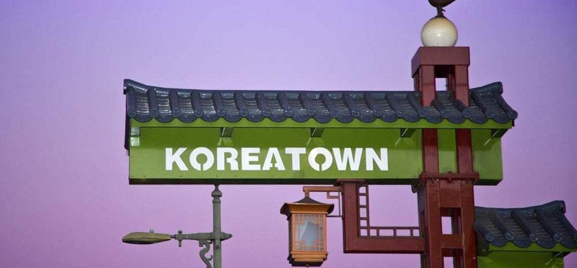 Корейский квартал в Лос-Анджелесе